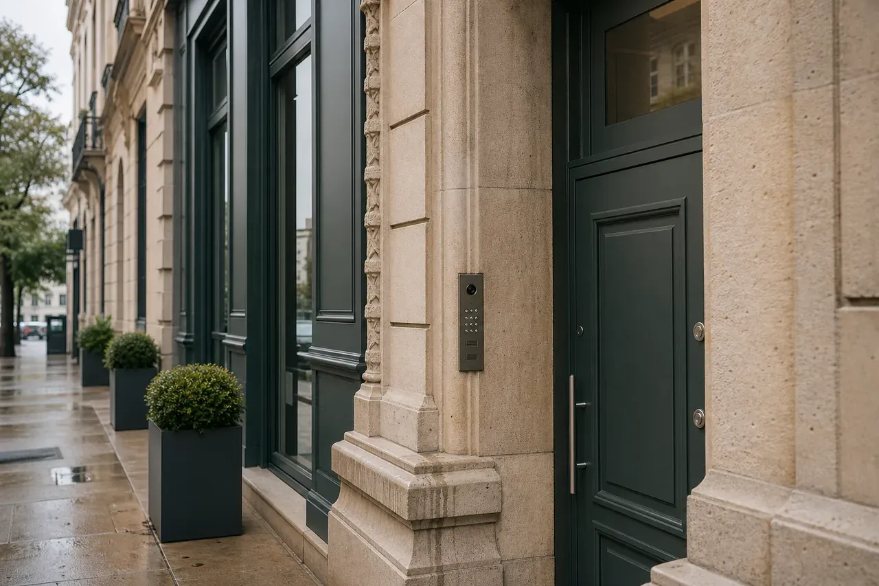 Immeubles anciens d’un quartier de Lyon, illustration du guide pour choisir un serrurier fiable